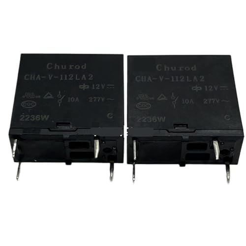 Relais CHA-V-112LA2 DC12V 10A 4 broches pour circuit imprimé PCB
