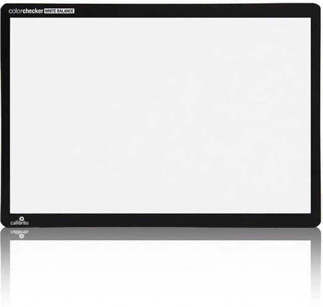 Calibrite CCWB ColorChecker White Balance: Card for Photo and Video Exposure and White Reproduction