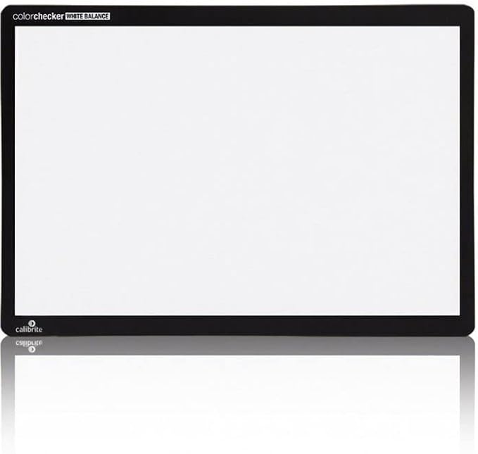 Calibrite ColorChecker White Balance: Weißabgleich-Karte zur Foto- und Calibrite ColorChecker White Balance: Weißabgleich-Karte zur Foto- und