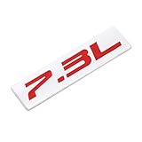 NLNKDTDPAK 3D métal 7.0L 7.3L Logo Voiture énergie emblème Insigne Autocollant de Coffre Autocollant adapté for Dodge Challenger adapté for Fornasari adapté for Ford(7.3L Sticker 02)