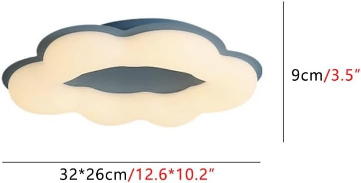 Lámpara de techo de nube regulable para dormitorio infantil de metal 4