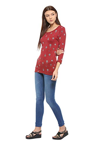 Image of Allen Solly Women's Striped Regular Fit Top