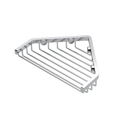 Corner Shower Shelf in Chrome Size 7