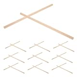 Utilizzo flessibile: perfetti per battiscopa, modanature murali e altri dettagli architettonici, questi profili si adattano a varie applicazioni in miniatura, forniture sceniche per case delle bambole, decorazioni per case delle bambole