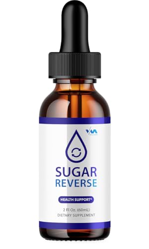 (1 Pack) SugarReverse Drop Healthy Vitamin Support Supplement - Sugar Reverse Advanced Formula, Sugar Reverse 24 Hour Liquid, Sugar Reverse Energy and Extra Strength Reviews, 1 Month Supply