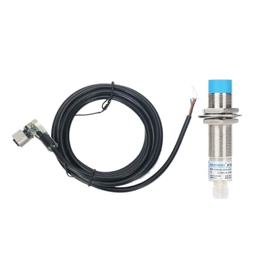 Capteur de proximité M12 coudé DC 3 fils PNP NC détecteur inductif distance 4mm