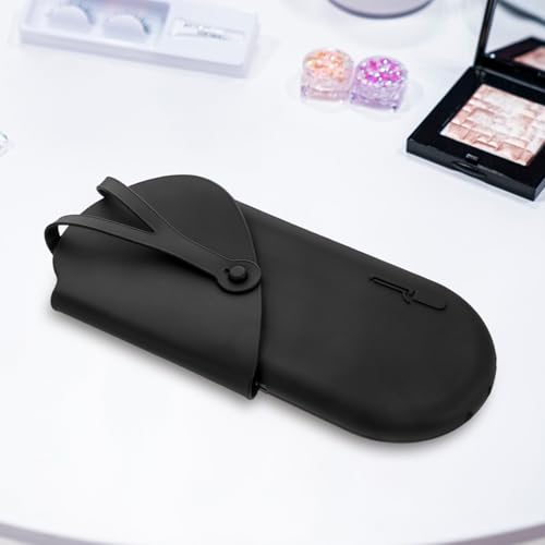 Funda de silicona resistente al calor para plancha de pelo, bolsa portátil para viaje con orificio para colgar miniatura 6