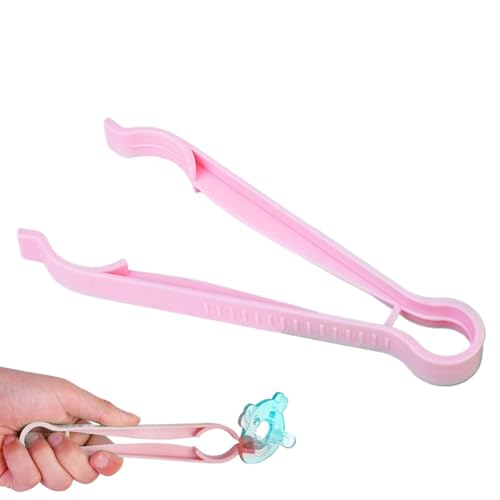 Pinzas para niños, clips antideslizantes de seguridad para biberón, abrazadera para biberón de leche, soporte antiquemaduras, clips para biberón de leche para bebé