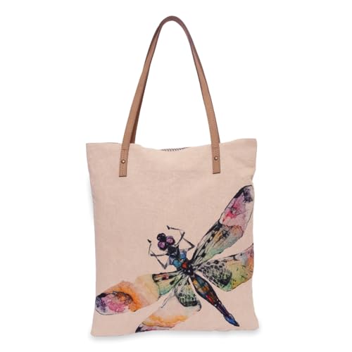 Image of COTT N CURLS Dragonfly - Wristlet Wallets for Women, Crossbody Sling Bags, Tote Bag, Book Bag, Cell Phone Purse