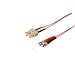 Produktbild Duplex Patchkabel SC/ST 50/125µ, OM4 violett, 1m