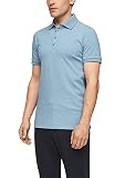 s.Oliver BLACK LABEL Herren 160.10.104.13.130.2064394 Polohemd, Light Blue, M