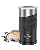 4 in 1 Electric Milk Frother and Steamer, Milk Warm Frother for Hot Chocolate, Latte, Cappuccino, St