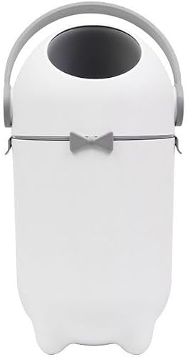 Linx Baby Disposable Nappy Bin with Odour Seal, White