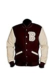 Hotline Miami Appealing Bomber Varsity Woolen Jacket (Medium) Brown