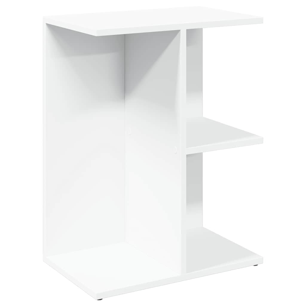 Petite commode de nuit en bois pour ranger vos livres sans encombrer