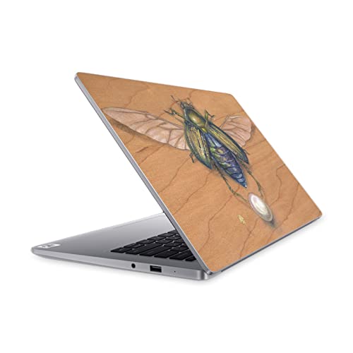Skin vinyle Mi Notebook 14 (2020) Stephanie Law motif Scarabée 2 édition artistique