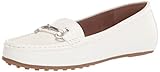 Cuenta con un tacón plano Aerosoles Day Drive, Mocasín Mujer, Jardín Opulento Blanco, 41 EU