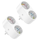 Programador y temporizador con el enchufe Smart Wlan puedes ajustar como televisor, iluminación, humidificador, aire acondicionado y hervidor de agua para que se encienda y se apague en determinados momentos. Y el temporizador de cuenta atrás apaga automáticamente el temporizador del hogar como tus configuraciones.