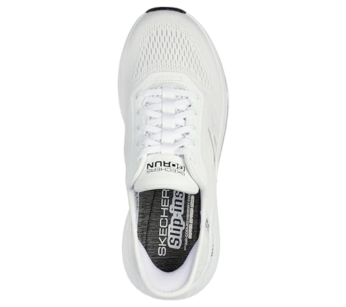 Image of Skechers Women's Max Cushioning Elite 2.0 Vanish Hands Free Slip-ins, White /Black, 8