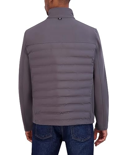 Image of Nautica Men's Lightweight Softshell Jacket - Bonded Fleece Lining, Regular, Big & Tall Sizes