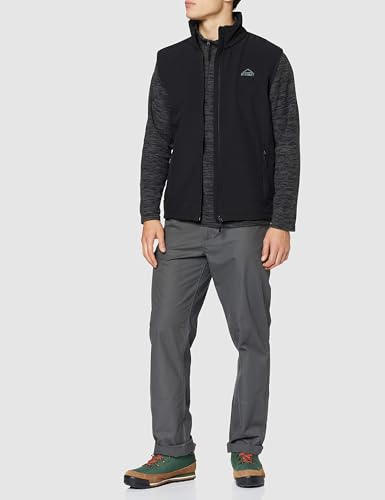 Softshell-Weste für Herren von McKinley – Modell Lusaka, Schwarz, Größe M EU
