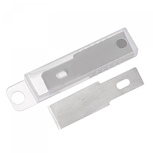 sourcing map Bastelmesser Klingen Hobby Klingen Satz 43.5x11.6mm aus Schnellarbeitsstahl 50 Stück