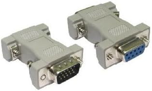 Aptii VGA 15 Pin Male to VGA 9 Pin Female Adaptor Convertor