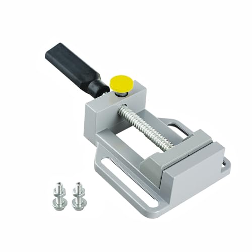 Étau de presse 100 mm, support de perceuse électrique, pince à poignée unique, étau de presse réglable pour perceuse nucléaire en noyer, bijoux et entretien des machines