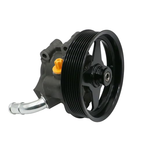 Chefull Power Steering Pump with Pulley Compatible with Ford E-350 Super Duty 2004-2010, E-450 Super Duty 2004-2010, V8 6.0L Diesel, Replace # 4C2C-3A674-AA, 5C2Z3A674B by chefull - Used condition - Image 2