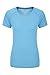 Produktbild Mountain Warehouse IsoCool Technisches Damen-T-Shirt - Rundhals-T-Shirt, Kurzarmhemd, Damenoberteil mit UV-Schutz, atmungsaktiv Blau 50