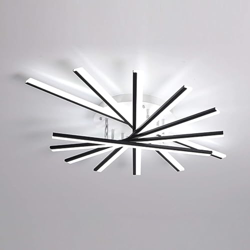 Plafonnier LED moderne de 42,5 pouces variable pour lustre salon