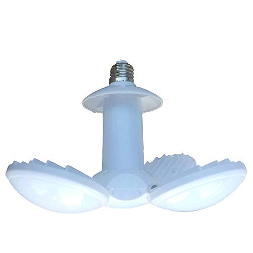 Led Deformable Pendent Light 36W 3000Lm Creative Foldable Football Shape Shop Garage Light 6000K Cool Shopmall Ceiling Fan Light Low Bay Resterant Barn Hotel Basement Triple Light Bulb (1 Pack) #TOP2