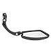 Zerone 360 Degree Adjustable Rear Mirror, Easy Install &, Reflect Light for Safe Cycling with 21-26mm Handlebars, Plastic + Resin, Black (Left Rearview Mirror (HF-MR080L))