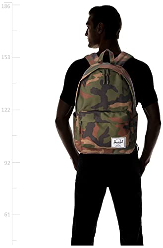 Image of Herschel Classic Backpack, Woodland Camo, Mid-Volume 18.0L