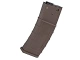 LONEX Airsoft M4 M16 Scar Plastic Tan Flash PMAG Magazine 360RDS ASG Pull Cord