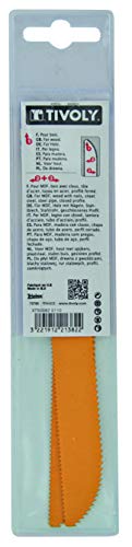 Lames de scie sabre TECHNIC Multi-directionnelles Tivoly XT505820110