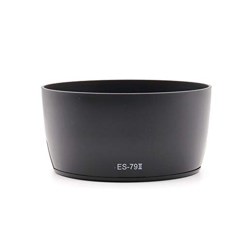 ES-79 II Lens Hood for Canon EF 50mm f/1.0L USM Lens,for Canon EF 85mm f/1.2L /II USM Lens,for Canon EF 80-200mm f/2.8 Lens es-79 II Bayonet Lens Shade