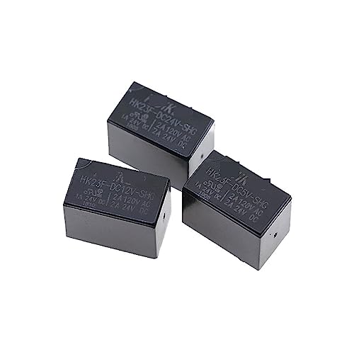 Relais mini HK23F 6 PIN micro relais de commutation DC 5V 12V 24V 2A