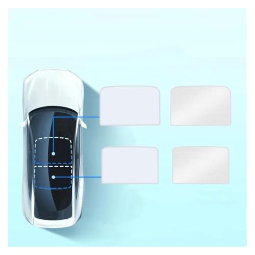 Pare-soleil pour Tesla Model 3+ Highland et Model Y en tissu de glace gris anti-UV