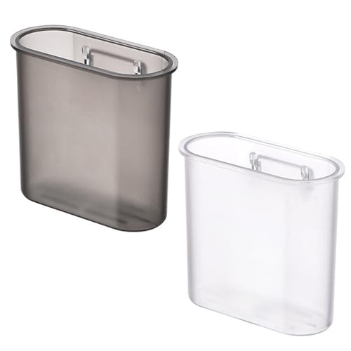 Soporte para cepillos de dientes de 4 piezas, soporte para cepillo de dientes montado en la pared, caja de almacenamiento para cepillos de dientes, barril de cepillo de dientes sin perforación,