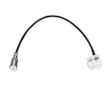 YONGJIANGXIA Antenna Adapter Fakra Male to Din Female for VW RCD RNS 300 310 315 510 210 MFD2 MFD3 Skoda Columbus Amundsen Seat Mediasystem