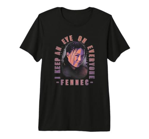 T-shirt Star Wars Fennec Shand pour votre style streetwear lors des conventions et sorties