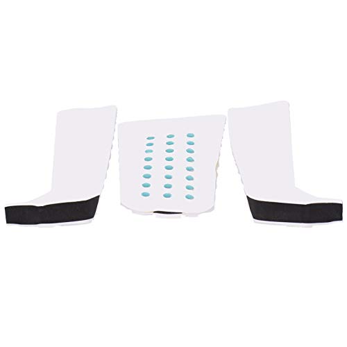 OhhGo 3 peças de tração de prancha de surfe tapete antiderrapante EVA deck pad prancha de surfe aces