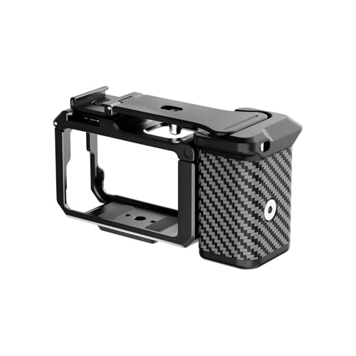 Cage de caméra avec poignée amovible et support de griffe pour stabiliser vos vidéos
