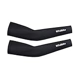 logas Arm Ärmel Unisex mit UV-Schutz Kompression Armlinge Oberarm Bandage für Radfahren Basketball Volleyball