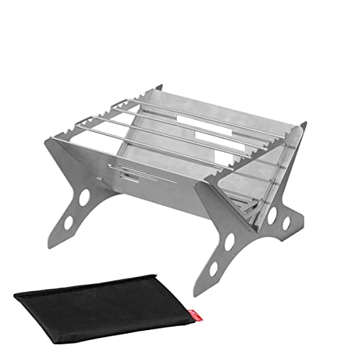 網がついた焚き火台