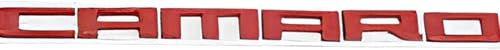 Miniatura 4 de 2 emblemas de repuesto para Chevrolet Camaro, 2 unidades, color rojo