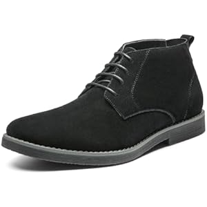Bruno Marc Men's Classic Dress Casual Chukka Boots 2.0 14 Black