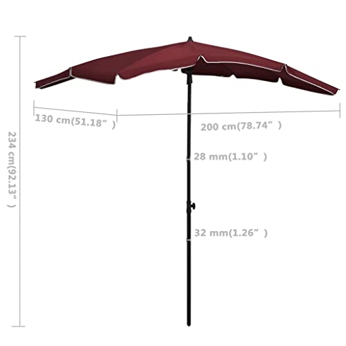 Parasol de balcon inclinable pour bloquer le soleil rasant d'été