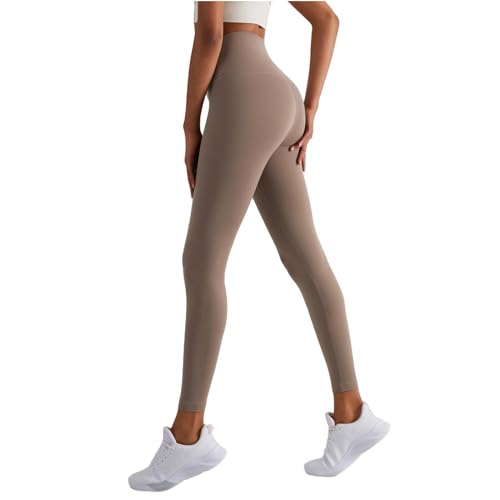 Leggings taille haute anti-glissement et pantalon de yoga L
